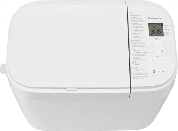 პურის საცხობი PANASONIC SD-R2520WTS, 3 image