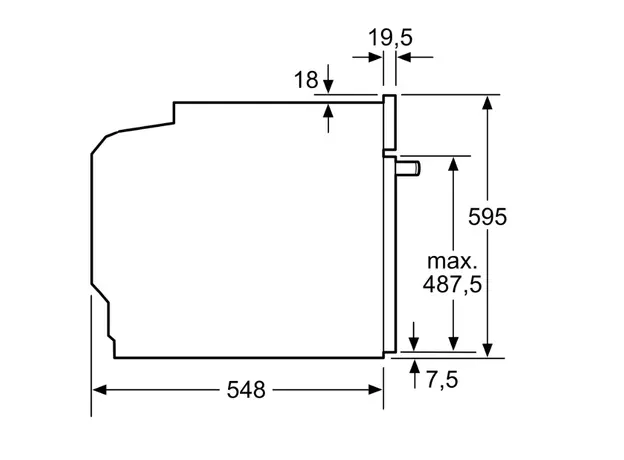 ელექტრო ღუმელი BOSCH HBG978NB1, 6 image