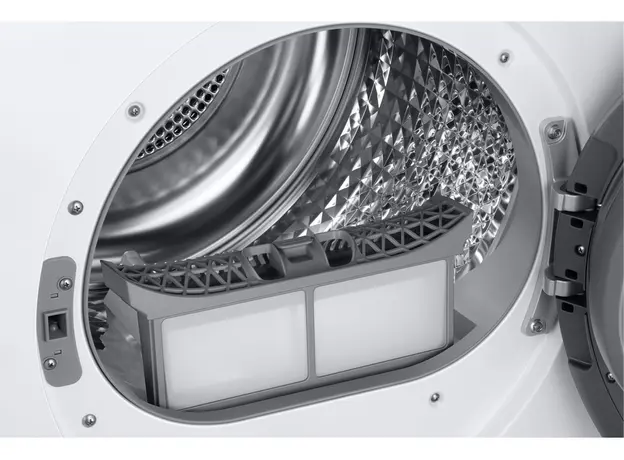 საშრობი Samsung DV90T5240AT/LP - 9KG, Heat Pump, 60x60x85, A+++, White, 7 image