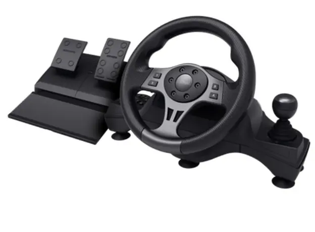 სათამაშო საჭე და პედლები Trust GXT 289 Movi set race wheel+pedals