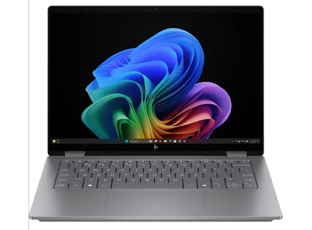 ნოუთბუქი HP OmniBook X Flip x360 14-fm0014ci Notebook PCIntel® Core™ Ultra 7 258V 2.2 GHz (up to 4.8 GHz) 8C 12MB 17W | 32GB LPDDR5X 8533 on-board | 1TB PCIe Gen4 Value