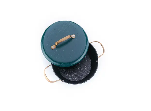 ქვაბების ნაკრები Korkmaz A2607 VINTAGE green.Cookware Set (5 pcs), 2 image