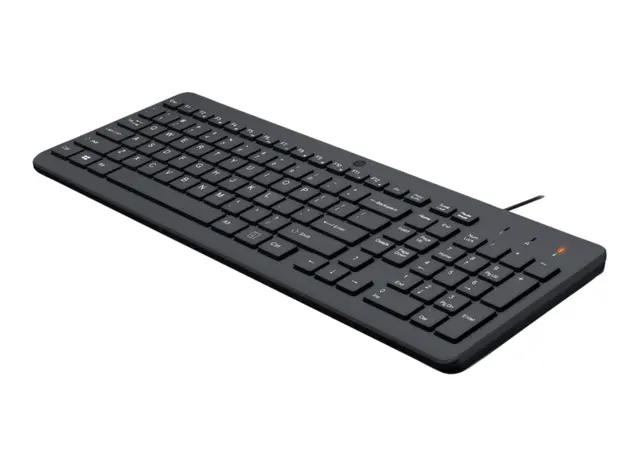 კლავიატურა HP 664R5AA 150, Wired, USB, Keyboard, Black, 2 image