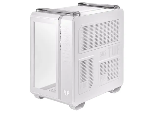 კომპიუტერის ქეისი Asus TUF Gaming GT502 Plus Case - White, 4 image