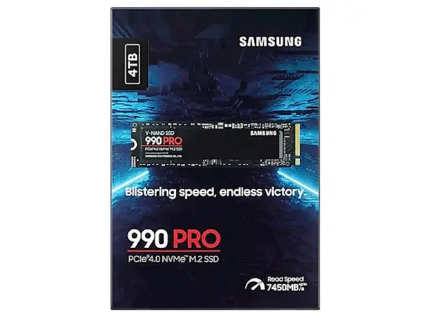 მყარი დისკი SAMSUNG SSD MZ-V9P4T0BW 990 PRO PCIe 4.0 NVMe M.2 4TB, 5 image