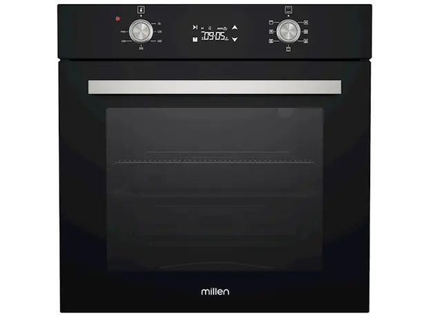 ჩასაშენებელი ელექტრო ღუმელი Millen NERO-333, 65L, Built-In, Black