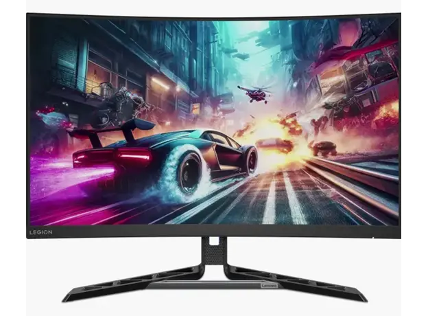 მონიტორი Lenovo Legion R32qc-30 Curved  31.5" 2560x1440 350 cd/m² 0.5 ms (MPRT)  180Hz 3Wx2 Raven Black