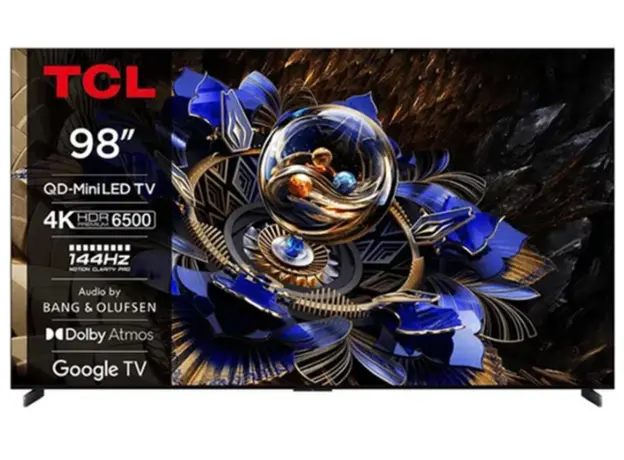 ტელევიზორი TCL 98X11K Premium QD-MiniLed GTV 4K UHD 144Hz VRR HDR 6500nits 70000:1 Audio by BANG & OLUFSEN