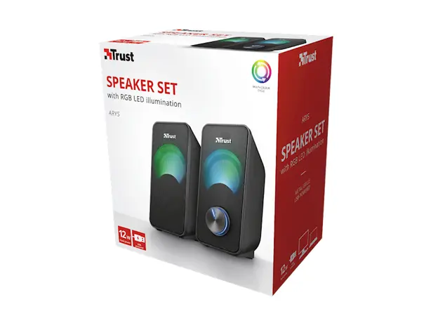 დინამიკი TRUST Arys Compact RGB 2.0 Speaker Set, 3 image