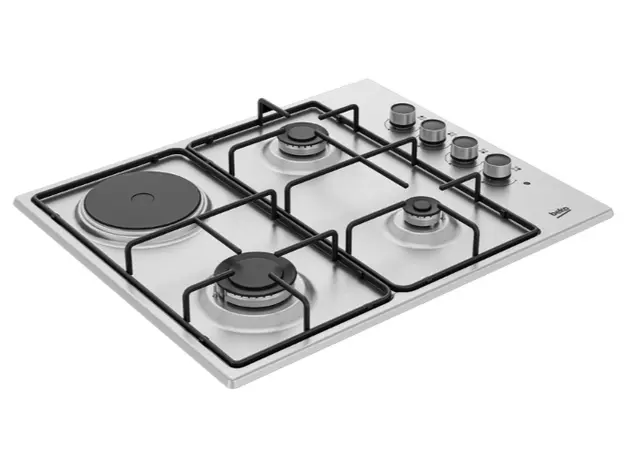 გაზქურის ზედაპირი Beko HIGM 64123 SX, 2 image