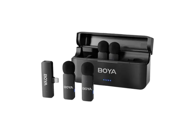 მიკროფონი Boya BY-V4U 2.4GHz Wireless Microphone System