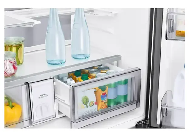 მაცივარი Samsung RM90F67C1WWR FS Bottom-Freezer 185.3x91.2x73.1, 6 image