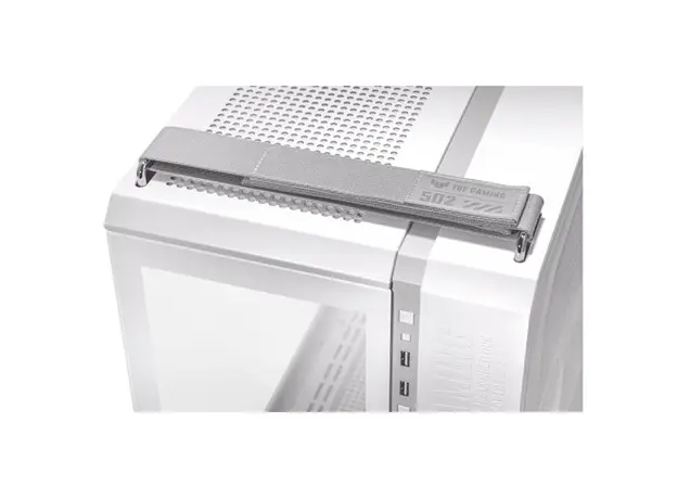 კომპიუტერის ქეისი Asus TUF Gaming GT502 Plus Case - White, 5 image