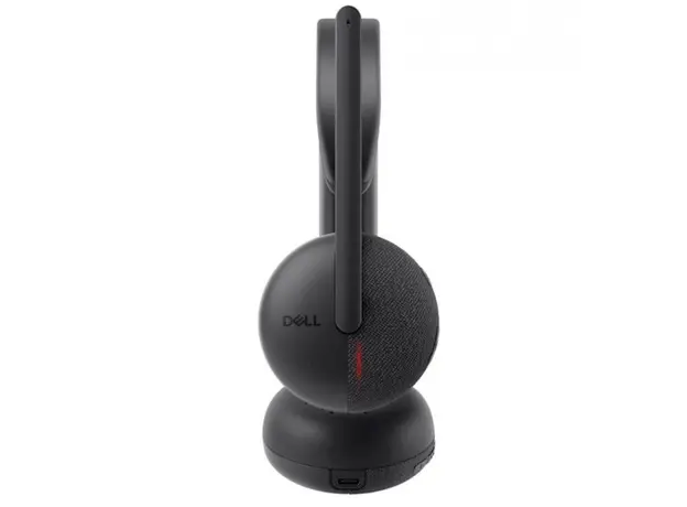 ყურსასმენი Dell 520-BBDG WL3024, Headset, Wireless, USB, Bluetooth, Black, 2 image