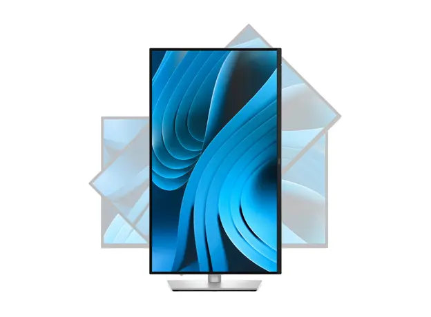 მონიტორი DELL 27" P2725D HDMI, DP, USB, IPS, 2560x1440, 100Hz, sRGB 99%, Pivot, 3 image