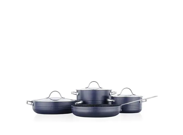 ქვაბების და ტაფების ნაკრები Korkmaz A2619-1 Linea 7 pcs Cookware Set- Azura, 2 image