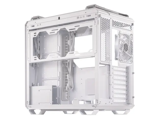 კომპიუტერის ქეისი Asus TUF Gaming GT502 Plus Case - White, 3 image
