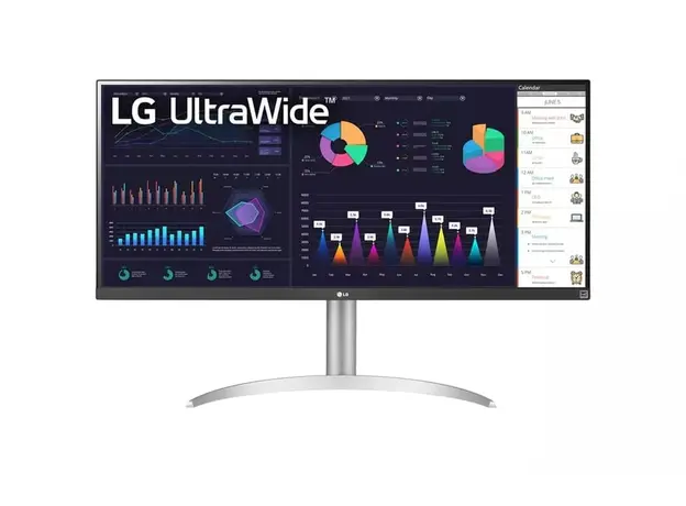 მონიტორი LG 34WQ650-W 34" UltraWide 2560 x 1080 IPS 400cd 5ms 100hz