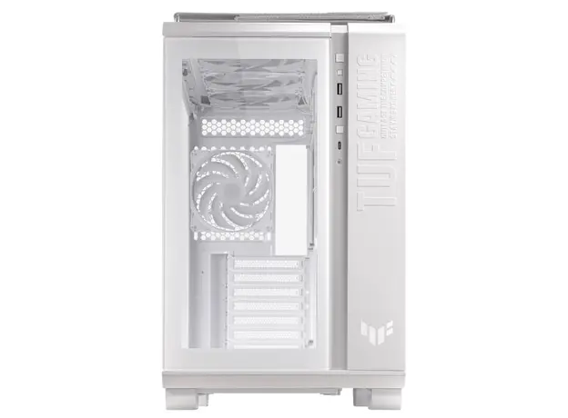 კომპიუტერის ქეისი Asus TUF Gaming GT502 Plus Case - White, 6 image