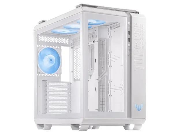 კომპიუტერის ქეისი Asus TUF Gaming GT502 Plus Case - White, 7 image