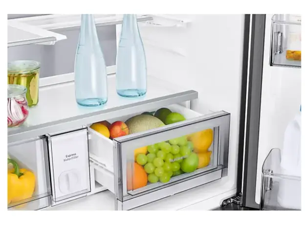 მაცივარი Samsung RM90F67C1WWR FS Bottom-Freezer 185.3x91.2x73.1, 5 image
