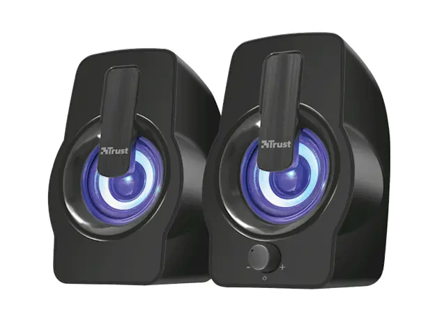 დინამიკი TRUST Gemi RGB 2.0 Speaker Set - black