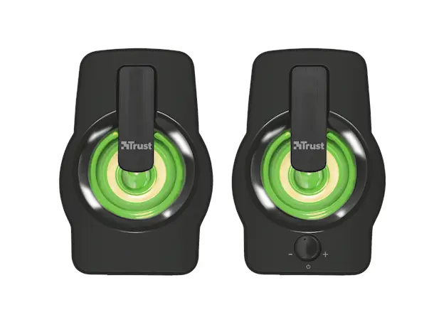 დინამიკი TRUST Gemi RGB 2.0 Speaker Set - black, 3 image