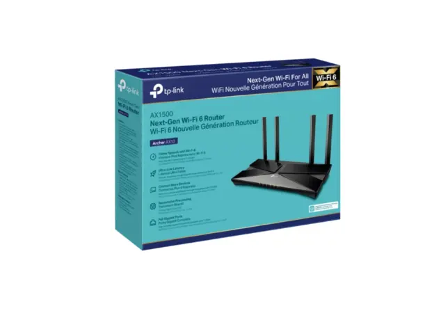 Wi-Fi როუტერი TP-Link ARCHER AX10 AX1500 Gigabit Wi-Fi 6 Router, 3 image