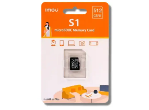 მეხსიერების ბარათი Imou MicroSD Card  512Gb, 2 image