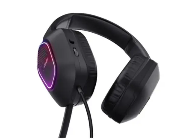 ყურსასმენი Trust GXT 416 Zirox LED Lightweight Gaming Headset Black - 25331, 2 image