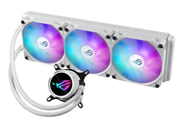 ქულერი Asus ROG STRIX LC III 360 ARGB LCD WHT, 3 image