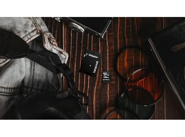 მეხსიერების ბარათი GOODRAM 256GB MICRO CARD cl 10 UHS I + adapter, 2 image