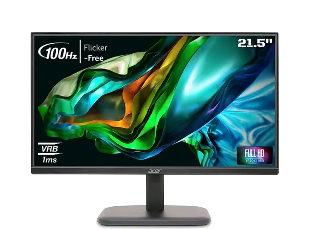 მონიტორი Acer EK1 Series EK221QE3bi 21.45" FHD MonitorDisplay Size: 55cm 21.45'' FHD (1920 x 1080)