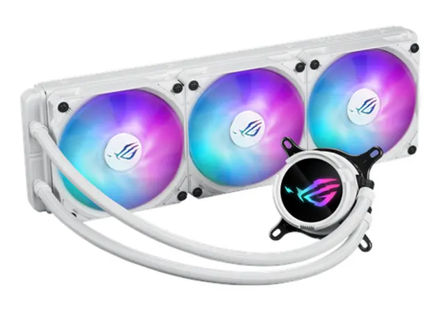 ქულერი Asus ROG STRIX LC III 360 ARGB LCD WHT, 2 image