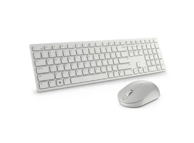 კლავიატურა Dell Pro Wireless Keyboard and Mouse - KM5221W - Russian (QWERTY) - White, 3 image