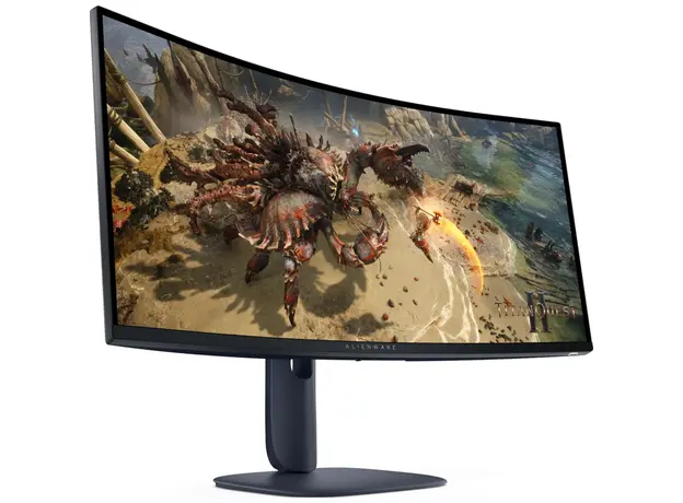 Monitor DELL 34" AW3425DWM 2xHDMI, DP, USB, VA, 3440x1440, 21:9, 180Hz, 1ms, DCI-P3 95%, CURVED, Adaptive-Sync, HDR 400, 2 image
