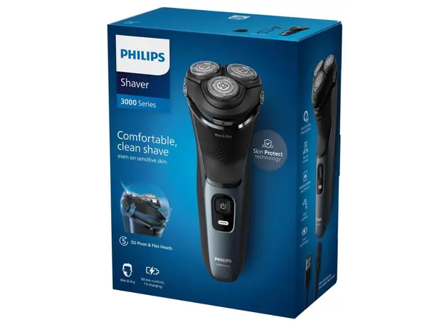წვერსაპარსი PHILIPS S3144/00, 3 image