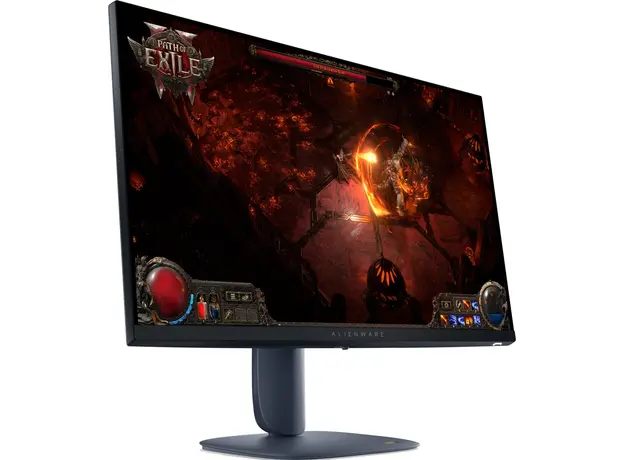 მონიტორი DELL 27" AW2725DM 2xHDMI, DP, USB, Fast IPS, 2560x1440, 180Hz, 1ms, DCI-P3 95%, G-SYNC, FreeSync, Pivot, HDR400, 2 image