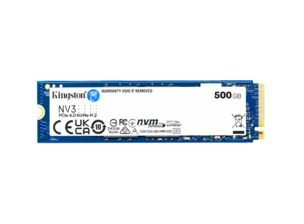 მყარი დისკი KingstonSNV3S/500G 500GB SSD - M.2 2280 Internal PCI Express NVMe