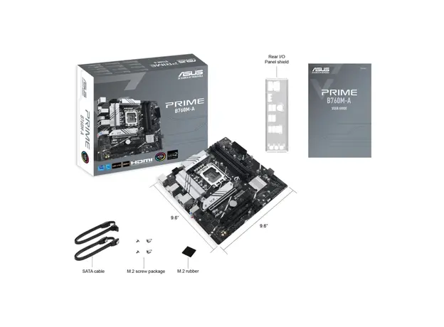 დედა დაფა Asus Prime B760M-A-CSM 90MB1EK0-M1EAYC, 5 image