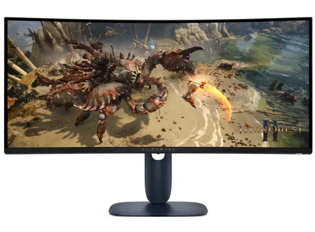 Monitor DELL 34" AW3425DWM 2xHDMI, DP, USB, VA, 3440x1440, 21:9, 180Hz, 1ms, DCI-P3 95%, CURVED, Adaptive-Sync, HDR 400
