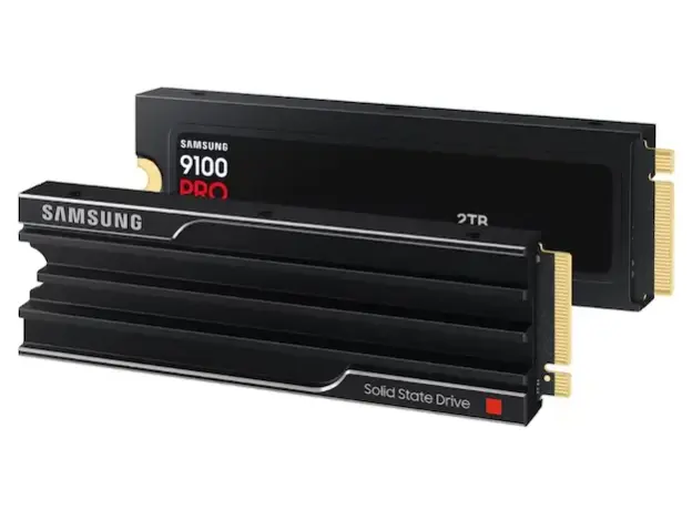 მყარი დისკი Samsung 9100 PRO PCIe 5.0 2TB SSD MZ-VAP2T0CW With Heatsink, 2 image