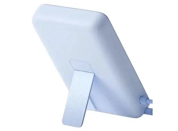 პორტატული დამტენი Xiaomi Magnetic Power Bank 10000 with Built-in Stand Blue, 3 image