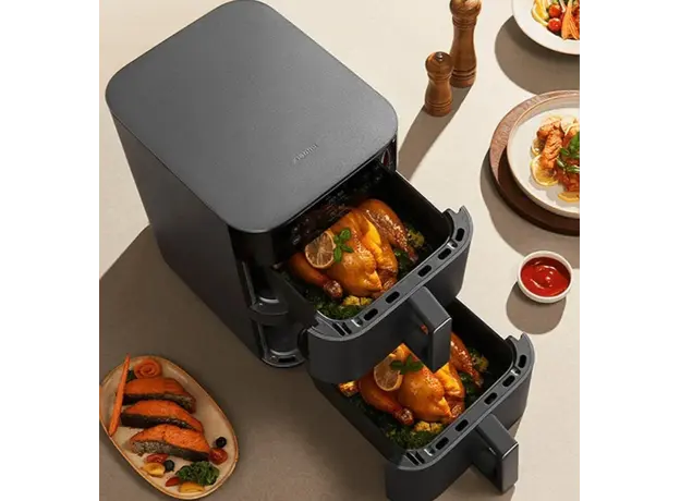 აეროგრილი Xiaomi Dual Zone Air Fryer 12L EU, 5 image