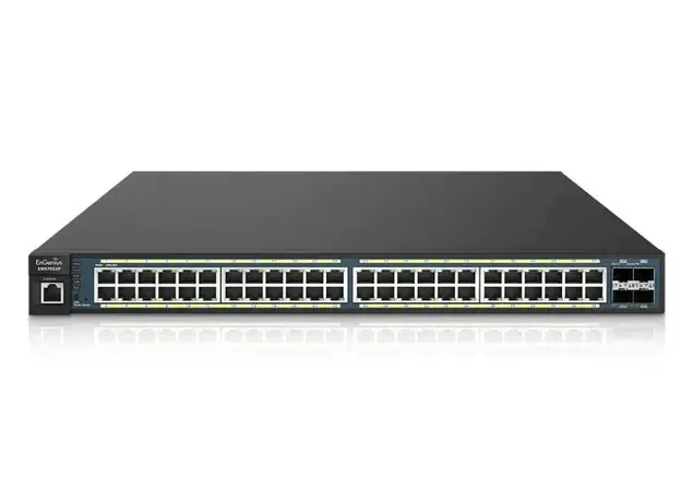 სვიჩი EnGenius Wireless Management 50AP 48-port GbE PoE.at Switch 410W 4SFP L2 19i