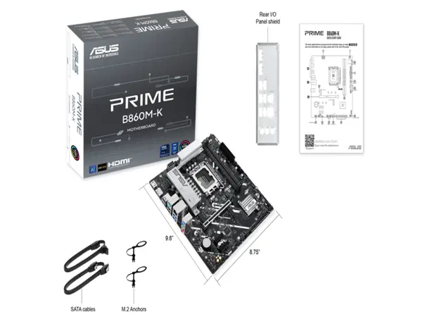 დედა დაფა Asus PRIME B860M-K 90MB1JT0-M0EAY0, 6 image