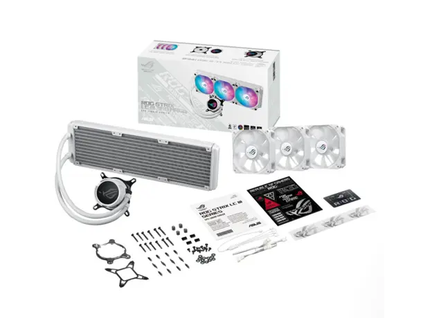 ქულერი Asus ROG STRIX LC III 360 ARGB WHT, 7 image