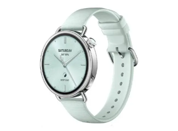 სმარტ საათი Xiaomi Watch S4 41mm Fluororubber Strap Mint Green, 2 image