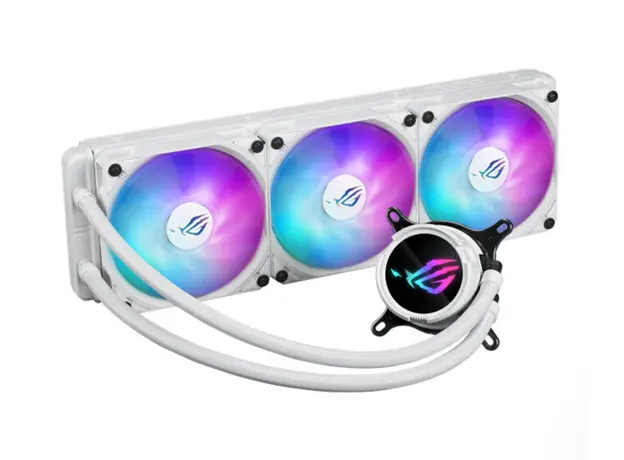 ქულერი Asus ROG STRIX LC III 360 ARGB WHT, 3 image