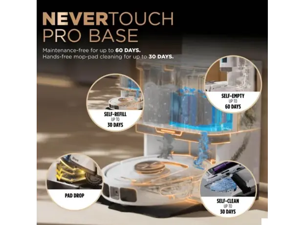 რობოტი მტვერსასრუტი Shark RV2800ZEEUWH, 4 image